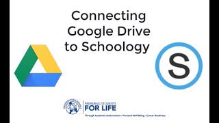 iPad App ONLY Tutorial: Connecting your CPS Google Drive to Schoology (for students)