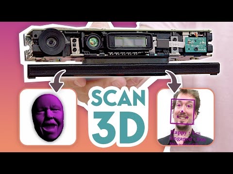 Recyclage d’un scan 3D pour en faire l’objet ULTIME de domotique !!! Kinect 2 Xbox