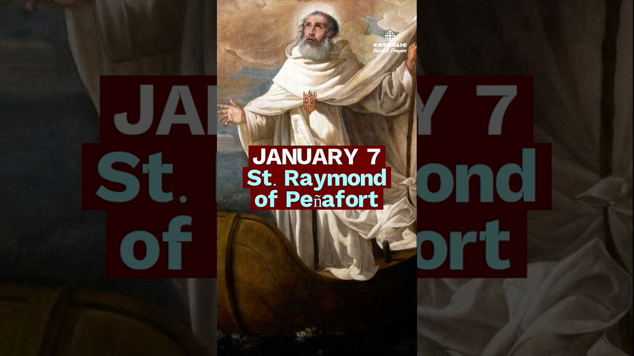 The Saint Who Mastered Law and Obedience | St. Raymond of Peñafort (Jan 7)