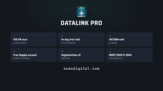 Datalink Pro: Virtual ACARS & Dispatch for MSFS 2020/2024 — One Flight, Start to Finish