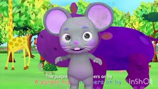 Purple Animal Parade Cocomelon