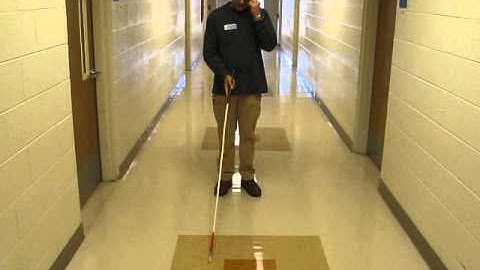 Constant contact cane technique