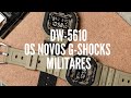 DW5610 - Os Novos G-Shocks Militares