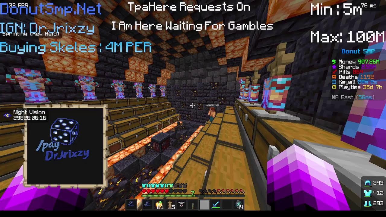 🔴DonutSmp Live | Rating Bases | 5M Per Base | Gambling | Bounties | Maybe BIG LOOTDROP! 🔴