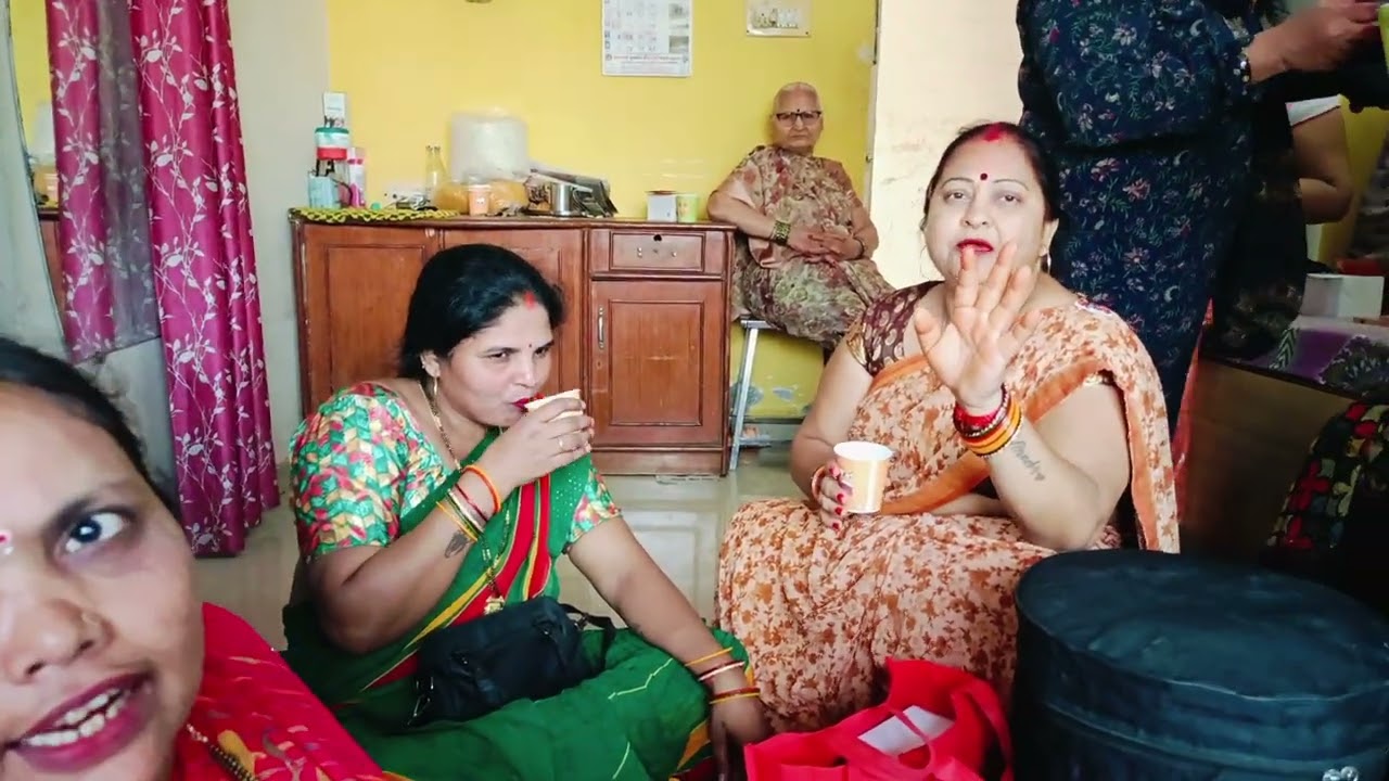 हमारे vlog में स्वागत है 🙏 देखिए आज हम सोहर में गए थे 😂 बहुत मस्ती हुआ #rekha_yadav_official 