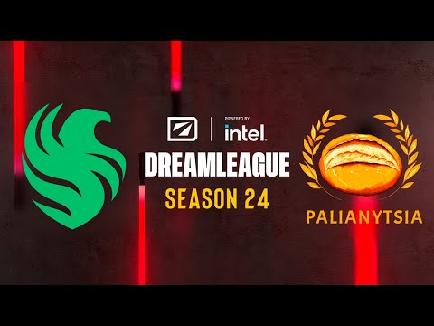 Team Falcons vs Palianytsia - Лучшие моменты - DreamLeague Season 24 - Group B