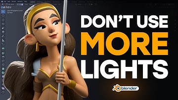 LIGHTING your 3D Characters | Blender Tutorial