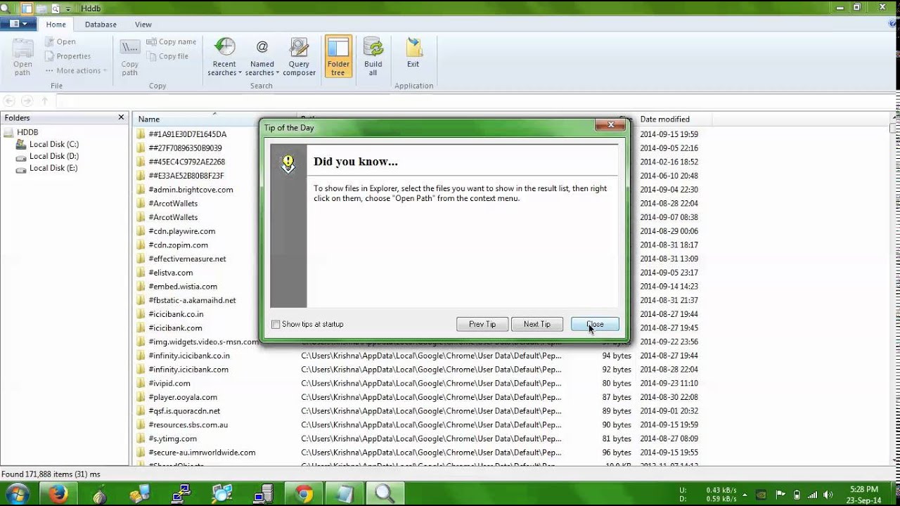 How to create hard disk database for better search - YouTube