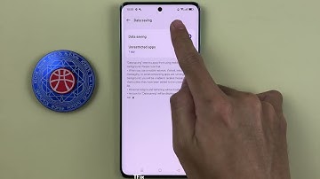 Water drop icon, data saver on OPPO Reno10 5G Android 13