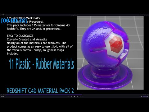 Redshift / C4D / Materials / Download