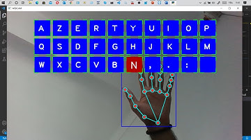 iLab AI Projects : Virtuel Keyboard manipulation with hand Control Gesture