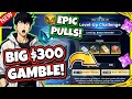 EPIC PULLS!! HUGE $300 GAMBLE! WORTH IT OR SCAM!? GAMBA!!! BEST EVER!? [Solo Leveling: Arise]
