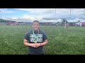 Wheelersburg’s Ella Hochstetler won the regional championship in the shot put with a throw of 45-3/4