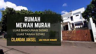 Rumah Cilandak Mewah Murah tanah sangat luas dekat Cilandak KKO Jakarta Selatan | 0857-1928-7481