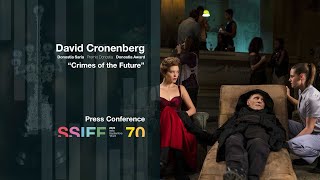 Press Conference Premio Donostia David Cronenberg ''Crimes of the Future''  2022