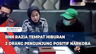 BNN Razia Tempat Hiburan di Tegal, 2 Orang Pengunjung Positif Narkoba