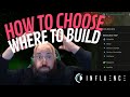 Influence WEB3: How to pick your starting location best for extraction/mining. e.p#7