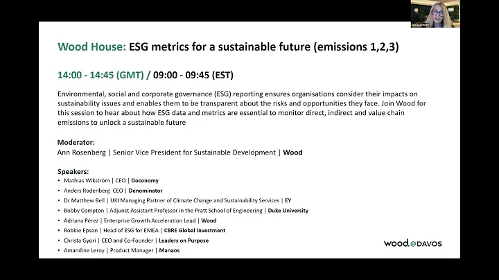 Davos 2022 - ESG metrics for a sustainable future emissions 1,2,3