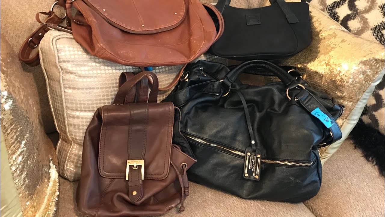 THRIFT HAUL!!! Designer handbags!!! YouTube