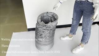 Clamped High Temperature Air Ducting Hose From Ecoosi Industrial Co., Ltd.