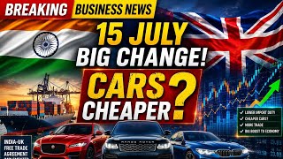 India UK Free Trade Agreement Explained | UK Cars, Whisky Price Cut & Trade Benefits