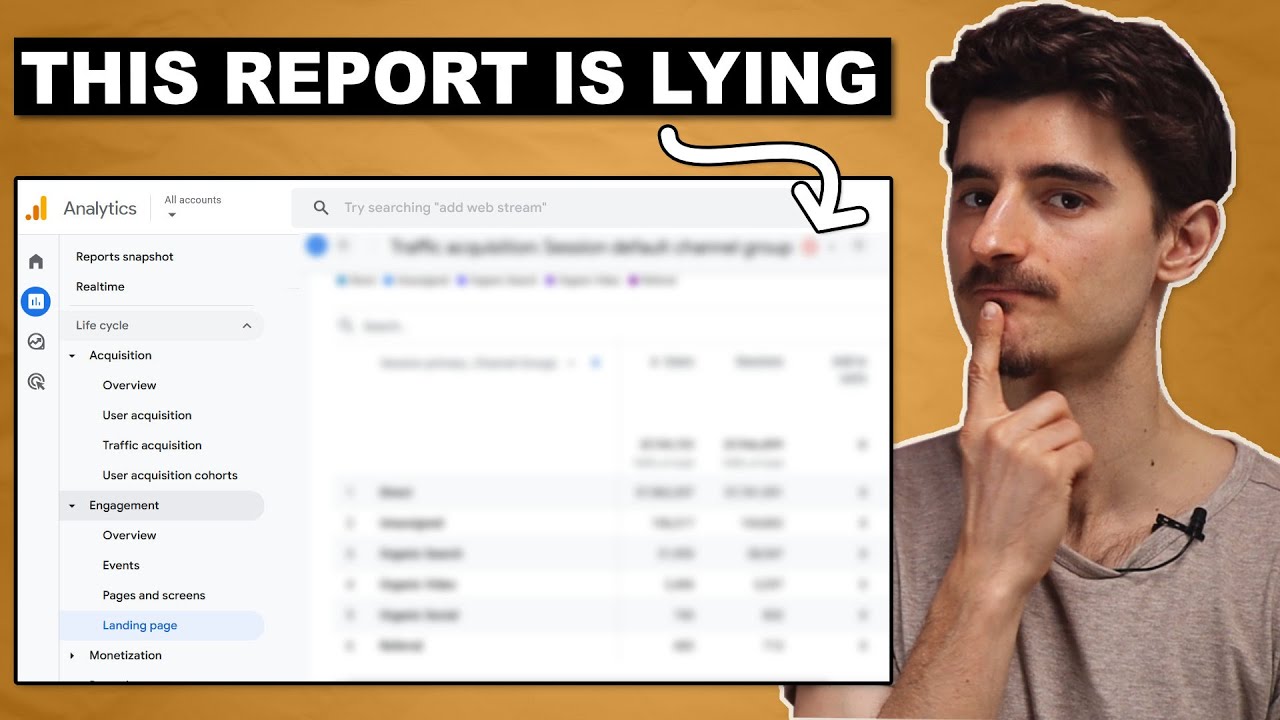 Why are Google Analytics 4 Reports lying to you? sort of…