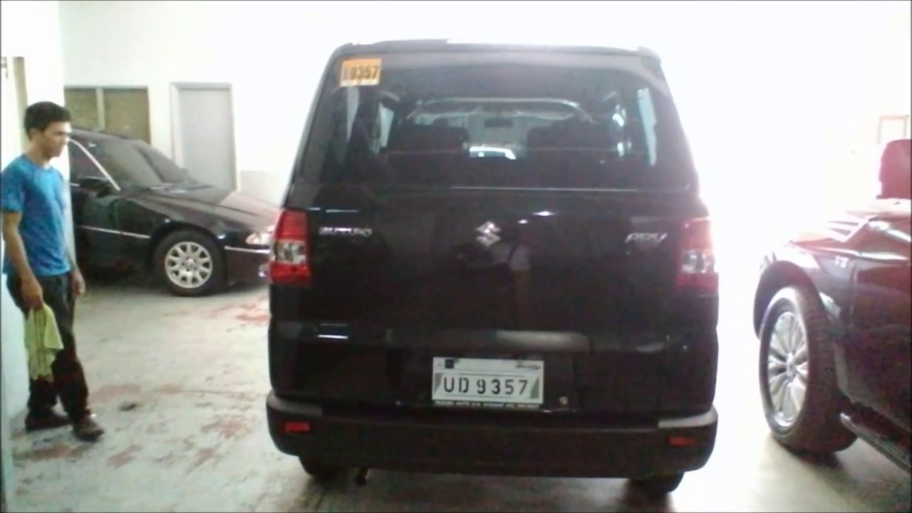 Suzuki Apv Ga With Dual Ac And Airbag Cool Black