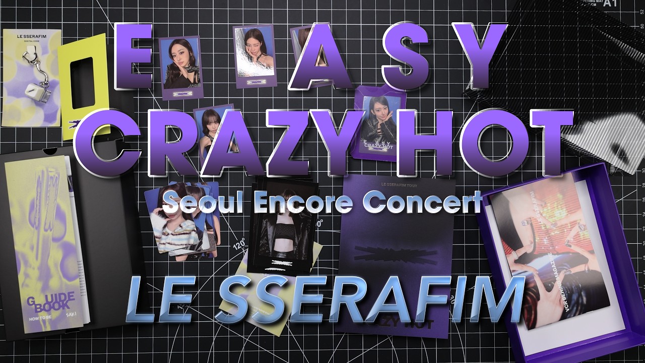 LE SSERAFIM TOUR 'EASY CRAZY HOT' ENCORE IN SEOUL Digital Code