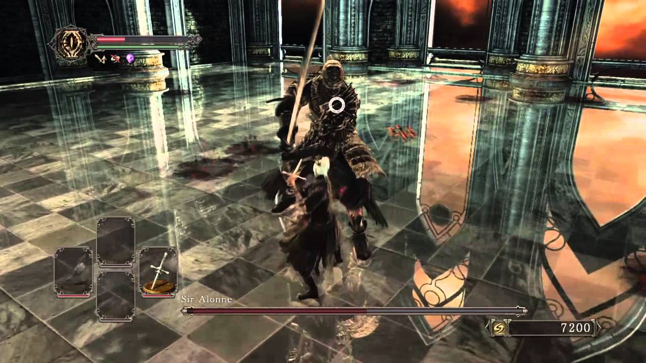 DARK SOULS™ II: 30k agape SL1 vs Sir Alonne solo no damage/buffs