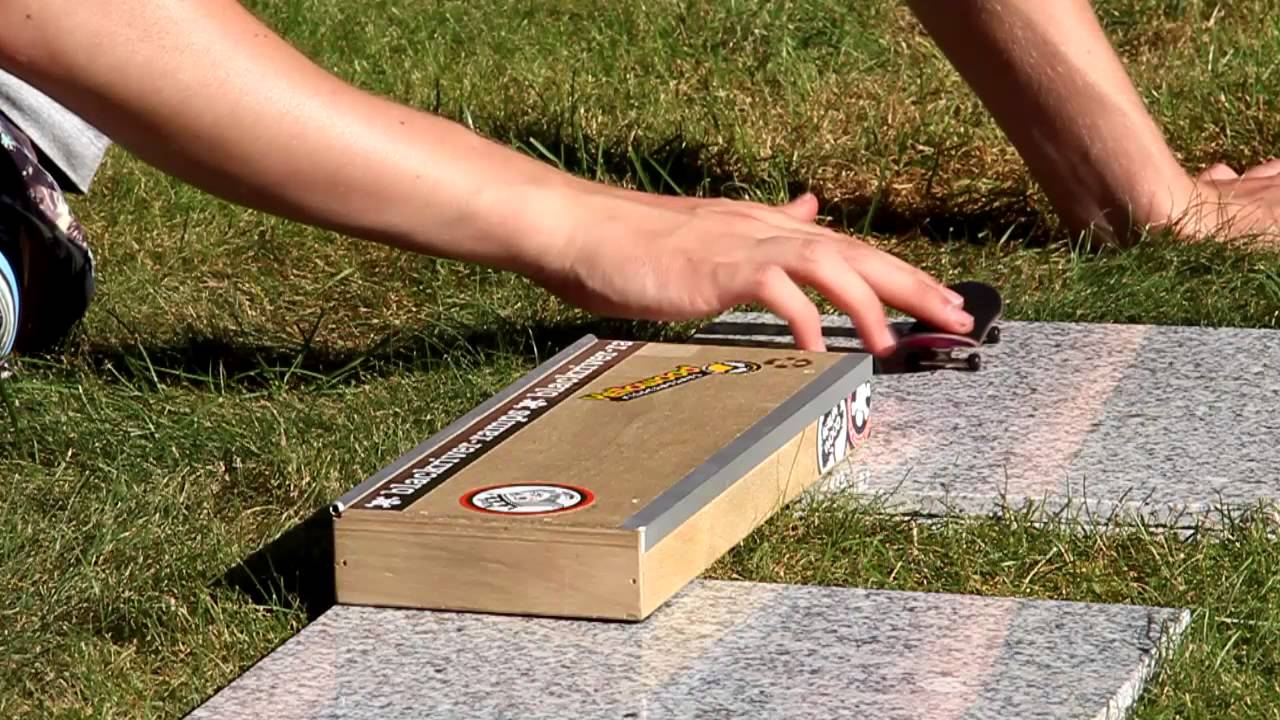 Outdoor Fingerboard Video YouTube
