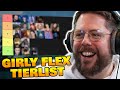 VON THUNNY BIS POE! MEINE GIRLY FLEX TIERLIST!