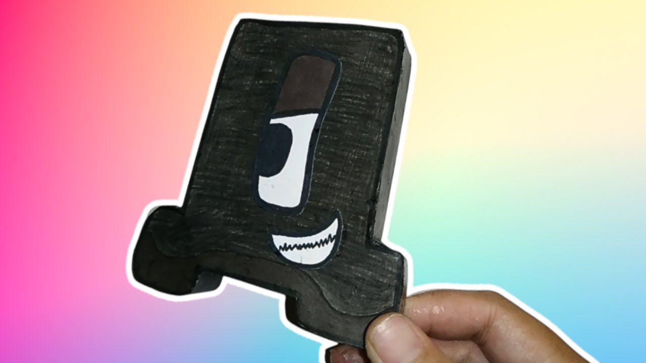 Paper Craft | Russian Alphabet Lore Д | RALR | Alphabet Lore - YouTube