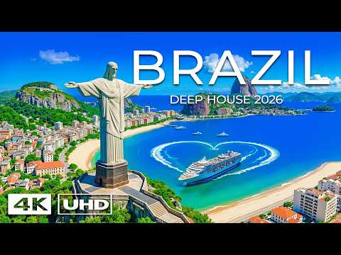 Brazil 4K Drone Footage | Rio de Janeiro, Christ the Redeemer & Atlantic Coastline UHD