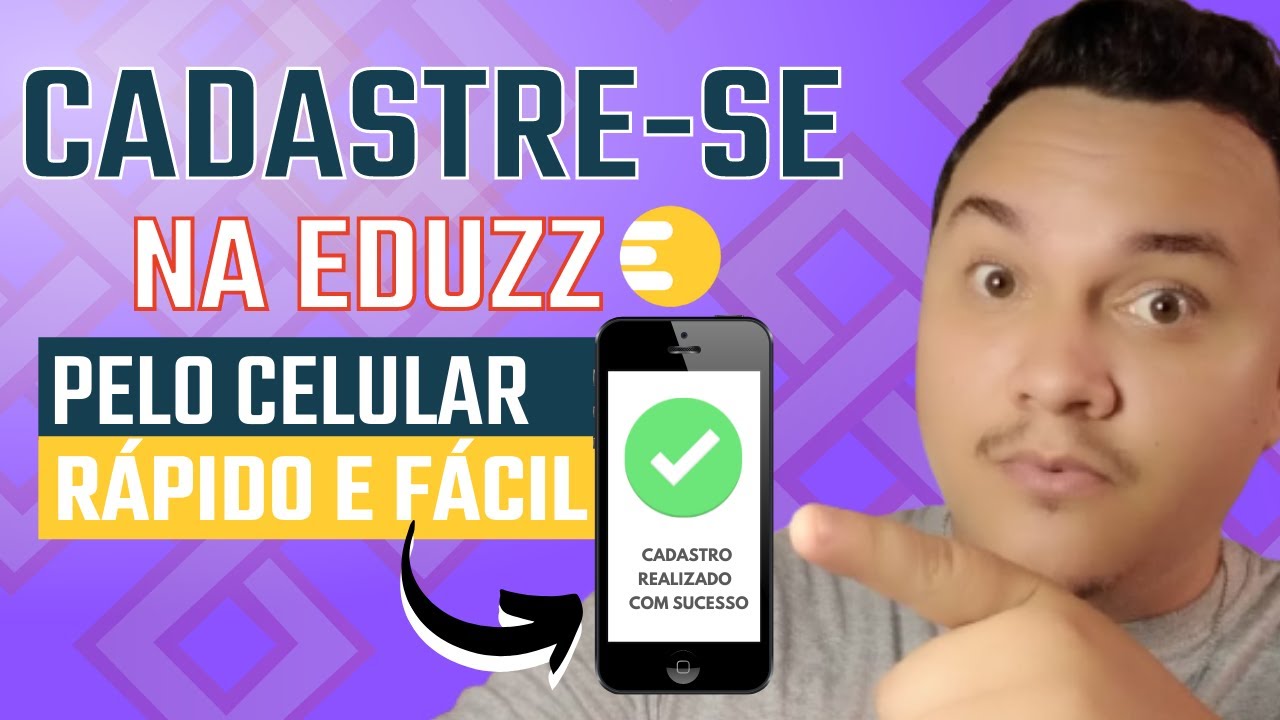 COMO Criar CONTA na Eduzz Pelo Celular (Versão Atualizada) [2022]