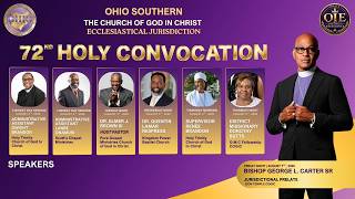 Bishop George L. Carter Sr. Prelate -  Speaker: Supt.  Elmer Brown - Title: "Inheritance Pending" 📱