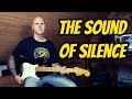 Disturbed  the sound of silence  electric guitar cover by mike markwitz
