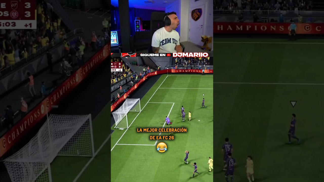 LA MEJOR CELEBRACIÓN EN EA FC 26 😂 #djmariio #fc26