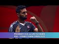 Badminton taipei open 2023 prannoy h s vs lin yu hsien