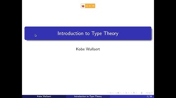 Introduction Type Theory: Another foundation of mathematics