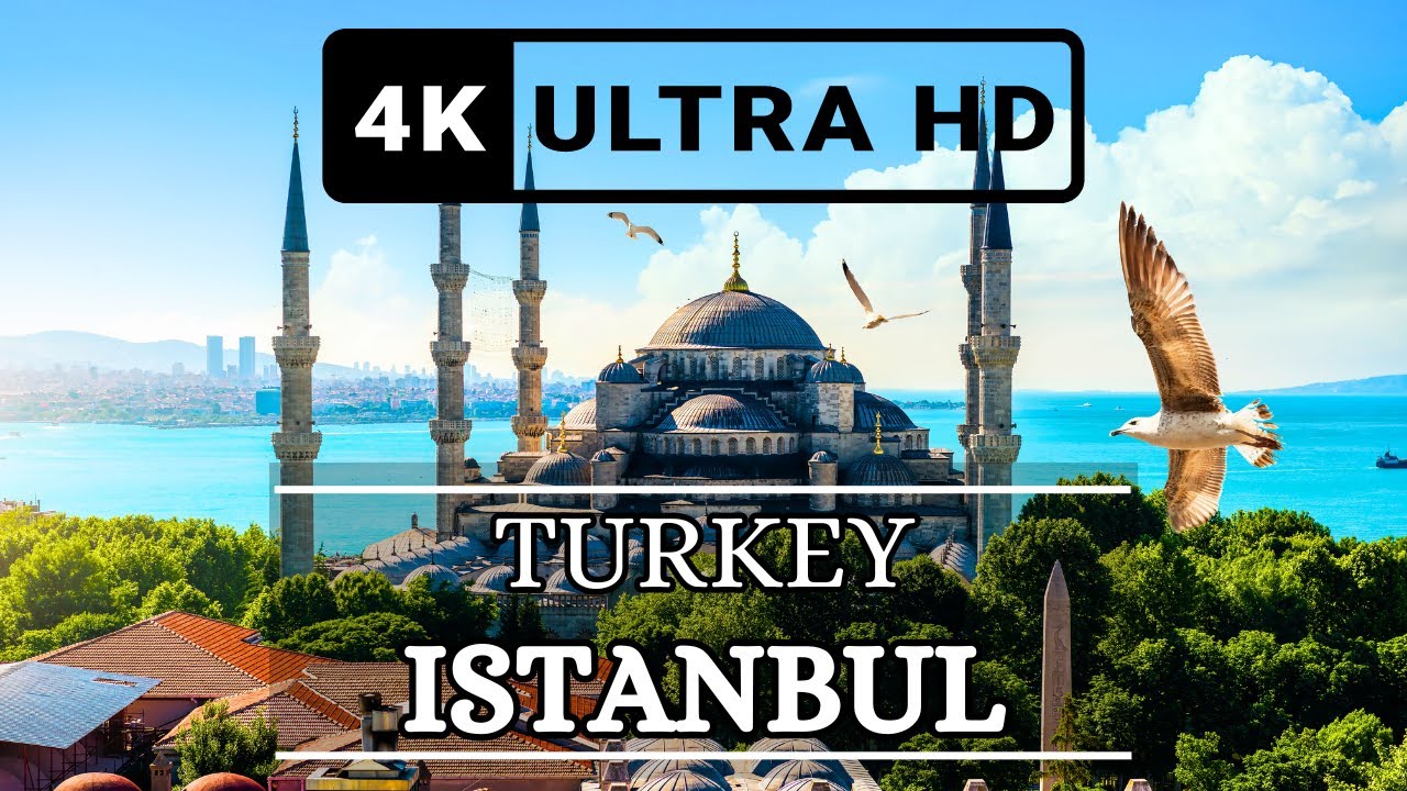 Istanbul - Turkey by Drone 4k 2022