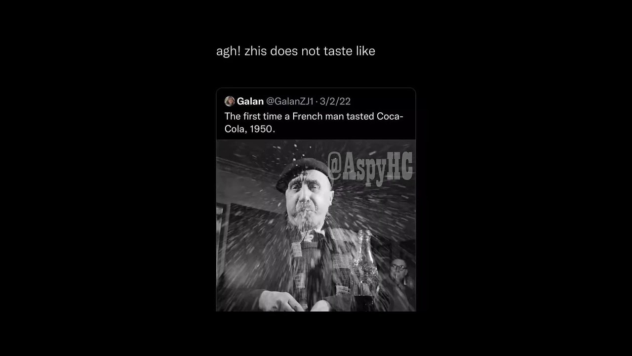 French vs Coca Cola #voiceacting #memes #twitter #history #french #cocacola
