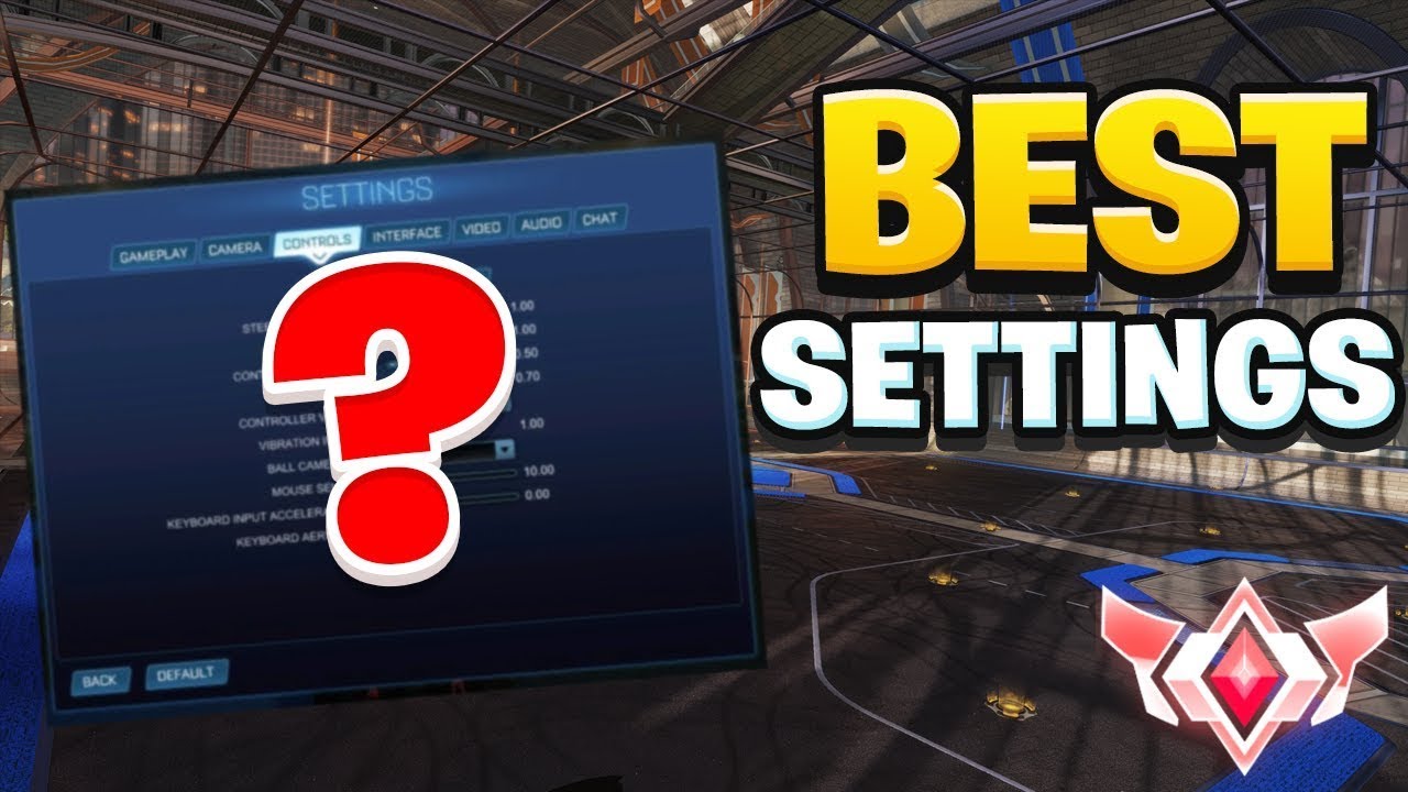 The BEST Rocket League Settings 2026
