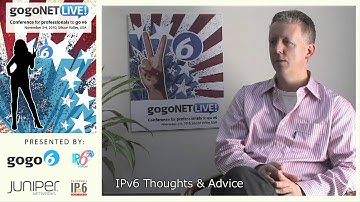 Interview with John Lehane at gogoNET LIVE! IPv6 Event