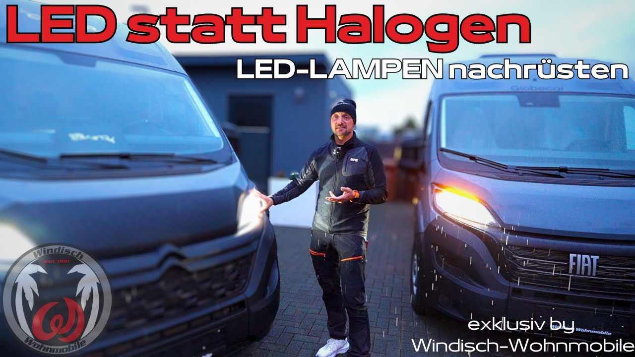 endlich Licht!!! Led Lampen nachrüsten im Wohnmobil besser sehen und  gesehen werden 