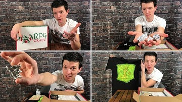 Unboxing an RPG crate! - Dungeons and Dragons