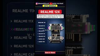 Universal Charging Jack Compatible Models List Part 2| Realme Oppo Narzo Charging Jack Compatibility