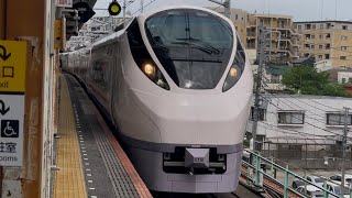 【ジョイント音最高！】E657系ｶﾂK19編成が特急ときわ５３号勝田行きとして三河島駅2番線を通過するシーン（53M）2025.5.26.8:36