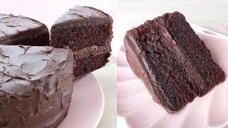 EASY CHOCOLATE &amp; NUTELLA CAKE | Fluffy and Moist Homemade Cake Recipe