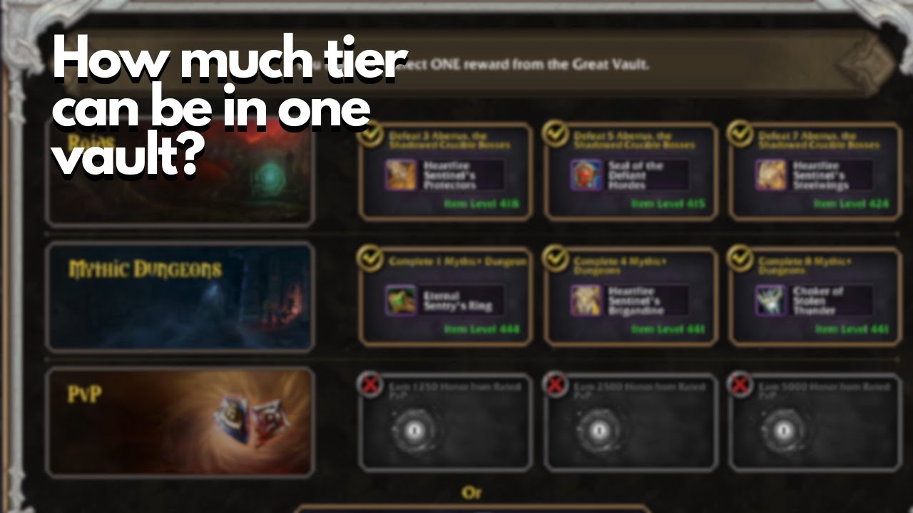 HUGE start to season 2! | Vault Opening | World of Warcraft Dragonflight