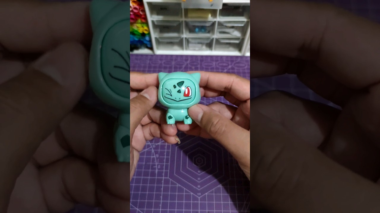 Unboxing Pokemon Face Off Figure yang biasa ada di deket kasir minimarket